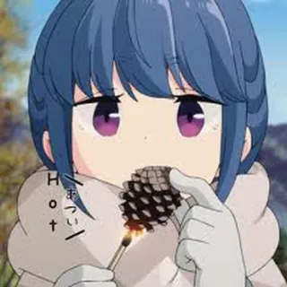 New pack Yuru camp whatsapp stickers