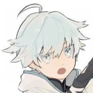 😮 Chongyun Genshin Impact chongyun, genshin impact, anime, video game, sticker telegram sticker