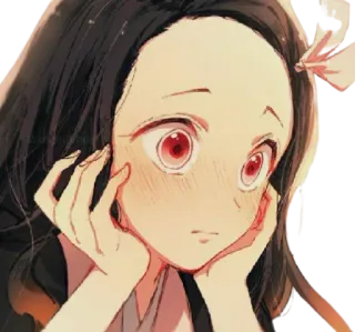 🫀 Nezuko Kamado Demon Slayer Аниме, Нэдзуко, Клинок рассекающий демонов, Милый, Мультфильм telegram sticker
