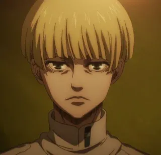🌟 Yelena Attack on Titan Anime, L'attacco dei giganti, Yelena, Personaggio, Animazione, Sticker telegram sticker