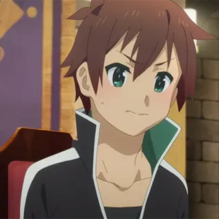 ⚔️ Kazuma Konosuba 动漫, 为美好的世界献上祝福！, 角色, 异世界 telegram sticker