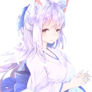 Кицунэ telegram stickers