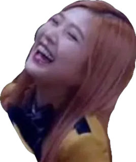😂 woman, laughing, smiling, person, portrait telegram sticker