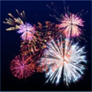 🎆 fireworks, celebration, festival, new year, holiday telegram sticker