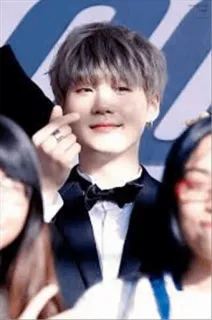 ❤ personne, chanteur, portrait, min yoongi, artiste telegram sticker