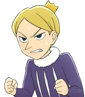 ✊ Anime, Dessin animé, En colère, Personnage, Transpirant telegram sticker