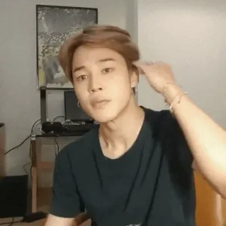 ⛵️ Jimin K-pop, Coreano, BTS, Cantante, Música, Ídolo whatsapp sticker