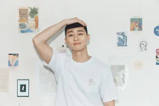 🌰 Park Seo-joon pria, aktor, korea, potret, selebriti telegram sticker