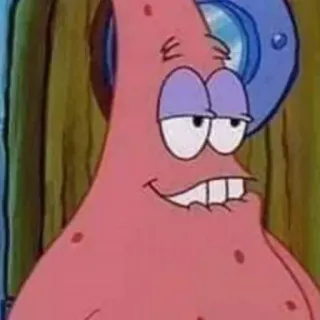 😌 Patrick Star Spongebob Squarepants Cartoon, Patrick Star, Spongebob, Nickelodeon, Lustig, Figur whatsapp sticker