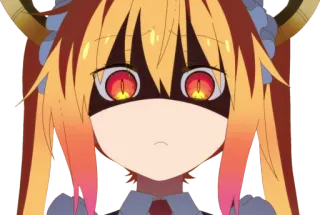 🤬 Tohru Miss Kobayashi's Dragon Maid Anime, Dragão, Empregada, Desenho animado whatsapp sticker