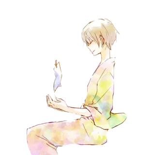 😊 Anime, Art, Dessin, Personnage telegram sticker