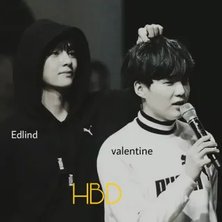 💮 Edlind
valentine
HBD gente, hombres, amistad, sudadera con capucha, micrófono, feliz cumpleaños, retrato whatsapp sticker