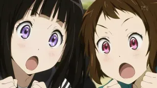 😧 anime, geschrokken, verrast, enthousiast, cartoon whatsapp sticker