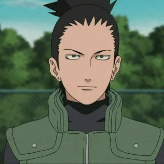 🎼 Shikamaru Nara Naruto shikamaru, nara, naruto, anime, personaje whatsapp sticker