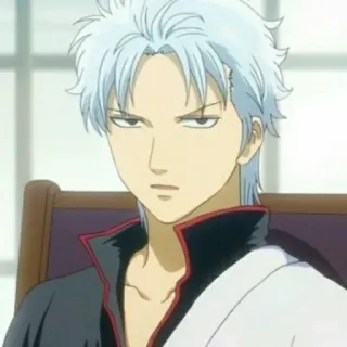 🔮 Sakata Gintoki Gintama Anime, Manga, Sakata Gintoki, Gintama, Personaje telegram sticker