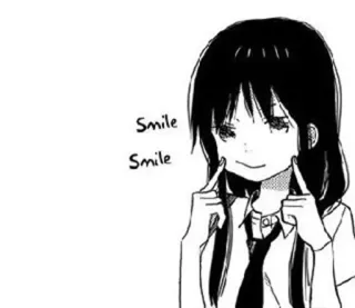 🙄 Smile
Smile Anime, Menina, Sorriso, Mangá, Fofo, Feliz whatsapp sticker
