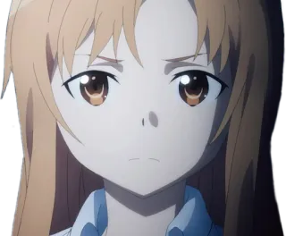 😕 Asuna Yuuki Sword Art Online Anime, Personagem, Asuna, Yuuki, Sword Art Online telegram sticker