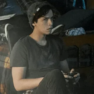 🥀 person, man, teen, gamer, playing games, beanie telegram sticker