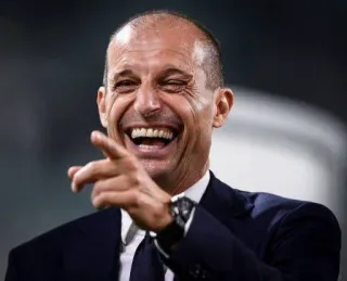👈 soccer, football, coach, manager, allegri, italian, pointing telegram sticker
