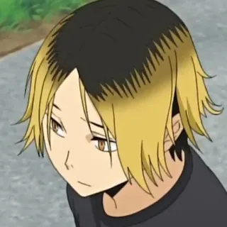 🏐 Kozume Kenma Haikyuu!! Anime, Volleyball, Nekomata, Kenma telegram sticker