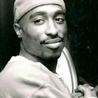 😇 Tupac Shakur rappeur, musique, chanteur, artiste, 2Pac whatsapp sticker