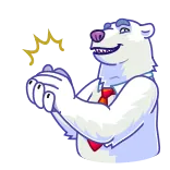 Polar Bear telegram stickers