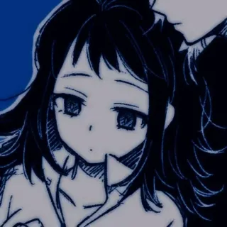 ✉️ Anime, Manga, Dziewczyna, Para, Romans, Sztuka, Ilustracja telegram sticker