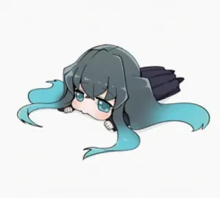 ☁️ Muichiro Tokito Demon Slayer Anime, Chibi, Stanco, Demon Slayer, Muichiro whatsapp sticker
