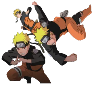 ✨ Naruto Naruto, anime, manga, ninja, cartoon, character whatsapp sticker