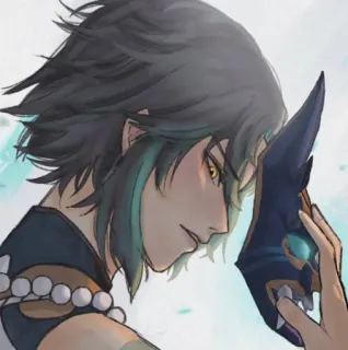 🪀 Xiao Genshin Impact Anime, Videojuego, Personaje, Genshin Impact, Xiao telegram sticker