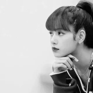 🌟 Lisa piosenkarz, K-pop, idol, Blackpink, Lisa telegram sticker