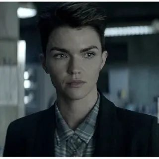 😑 Ruby Rose актер, портрет, человек, знаменитость, актриса whatsapp sticker