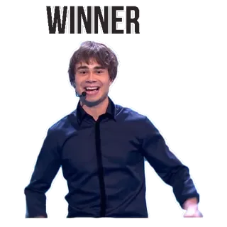 👌 WINNER vencedor, sucesso, triunfo, conquista, celebração telegram sticker