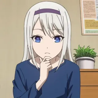 🤔 Kei Shirogane Kaguya-sama: Love Is War Anime, Denken, Kei Shirogane, Kaguya-sama, Personage whatsapp sticker