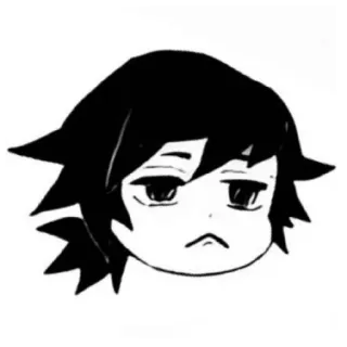 🌊 Аниме, Манга, Чиби, Персонаж, Рисунок telegram sticker