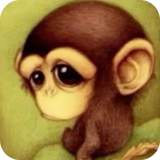 🥺 Sad Monkey telegram sticker