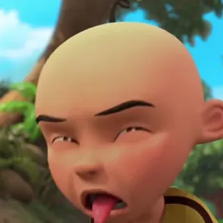 Upin Ipin tadika runtuh @ciayoora telegram stickers