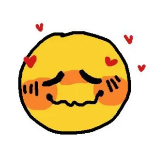 🥰 Emoji, Amore, Cuori, Carino, Arrossire, Affettuoso telegram sticker