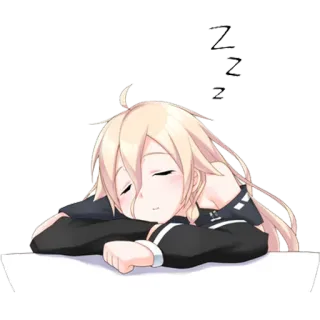 💤 zzz 睡眠, アニメ, かわいい, 漫画, 眠り, 疲れた, zzz telegram sticker