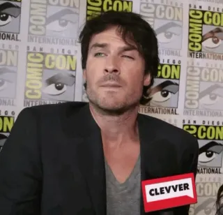✨ CLEVVER celebrity, man, actor, event, portrait telegram sticker