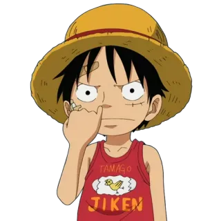 🙄 Monkey D. Luffy One Piece TAMAGO
JIKEN Anime, Manga, One Piece, Ruffy, Strohhut, Cartoon telegram sticker