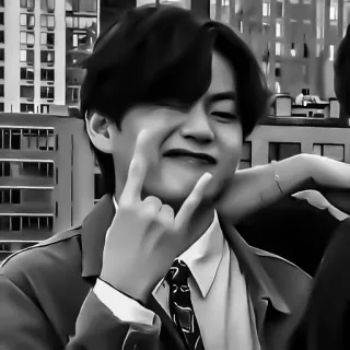 🖇 V Idol, K-Pop, Sänger, Schauspieler, Männlich, Musik, BTS whatsapp sticker