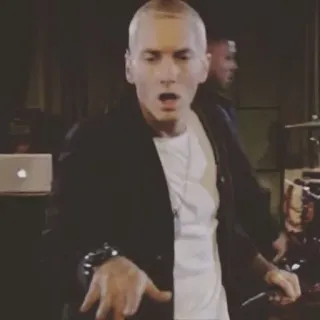 🍁 Eminem rapper, musician, singer, performer telegram sticker