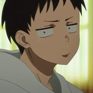 🔥 anime, boy, expression, face, character telegram sticker