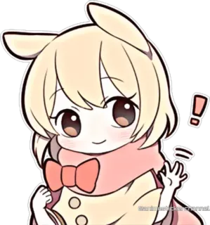 😊 Anime, Kawaii, Niedlich, Cartoon, Sticker, Figur telegram sticker