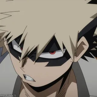 🟧 Katsuki Bakugo My Hero Academia Anime, Manga, Held, Explosion, Wütend, My Hero Academia, Bakugo, Katsuki Bakugo whatsapp sticker