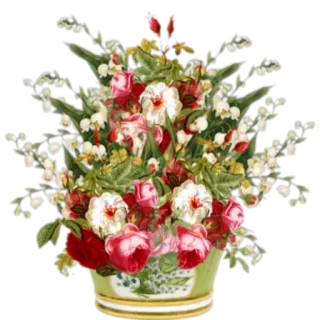 🌸 hoa, bó hoa, hoa hồng, cắm hoa telegram sticker