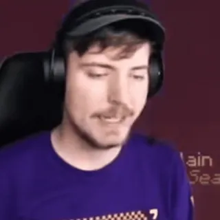 😡 MrBeast youtuber, internet personality, content creator, philanthropist telegram sticker