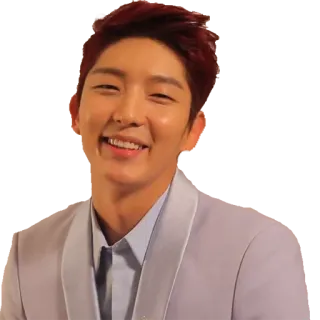 😆 man, smile, actor, celebrity, portrait, Korean, Lee Joon-gi telegram sticker