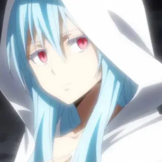 😒 Rimuru Tempest That Time I Got Reincarnated as a Slime Аниме, Исекай, Слизь, Римуру, Темпест telegram sticker